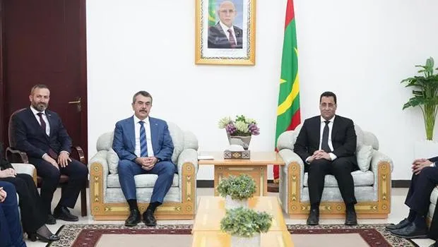 Bakan Tekin, Moritanya Başbakanı Djay ile bir araya geldi