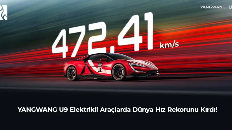BYD Yangwang U9'dan Elektrikli Otomobil Hız Rekoru! Şok Değerler!