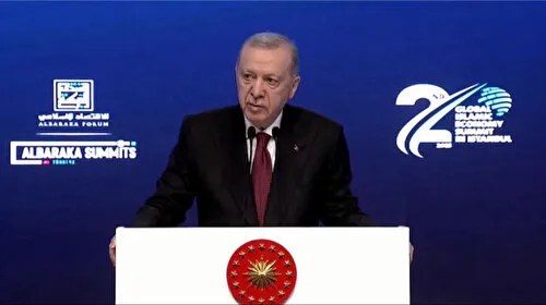Cumhurbaşkanı Erdoğan konuşuyor
