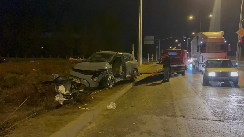 Eskişehir'deki trafik kazasında 4 kişi yaralandı