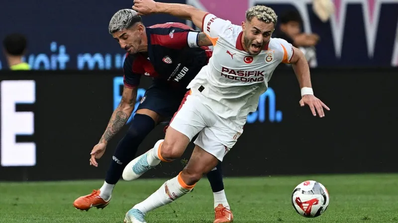 Galatasaray, Hazırlık Maçında Cagliari'yi 3-1 Mağlup Etti