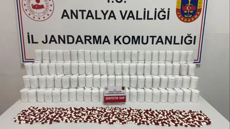 Gazipaşa'da Yol Kontrolünde Büyük Uyuşturucu Ele Geçirildi