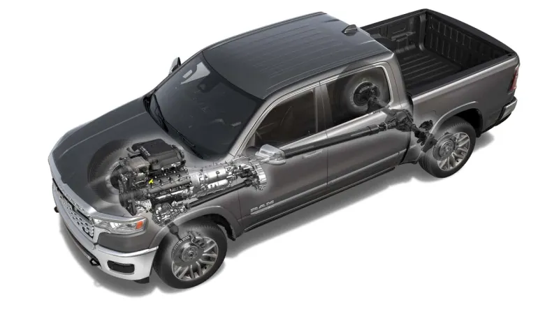 Hemi V8, Ram 1500'ün kaputu altında geri döndü!