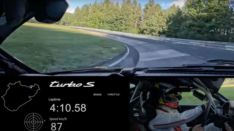 Hibrit Porsche 911 Turbo S'ten Rekor! Nürburgring Titredi!