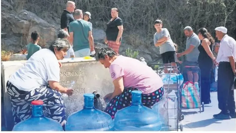 İzmir'de su krizi büyüyor