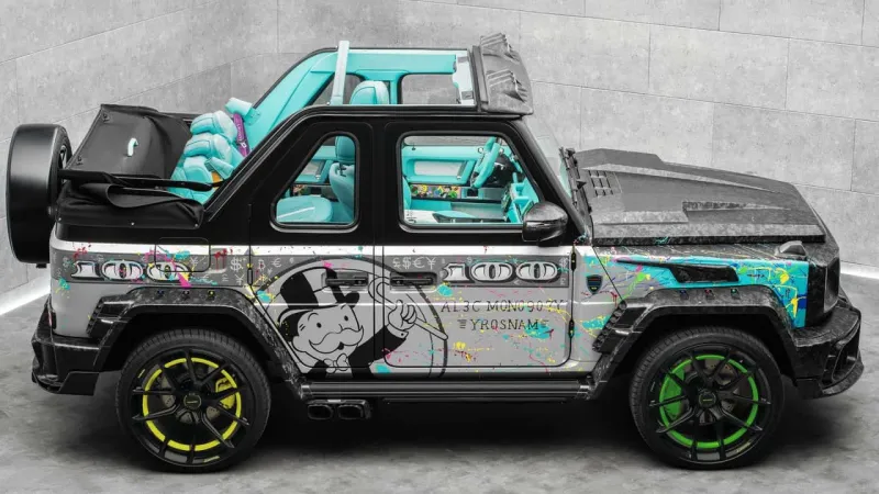 Mansory'den Monopoly Temalı G-Serisi: Sanat ve Lüks Bir Arada!