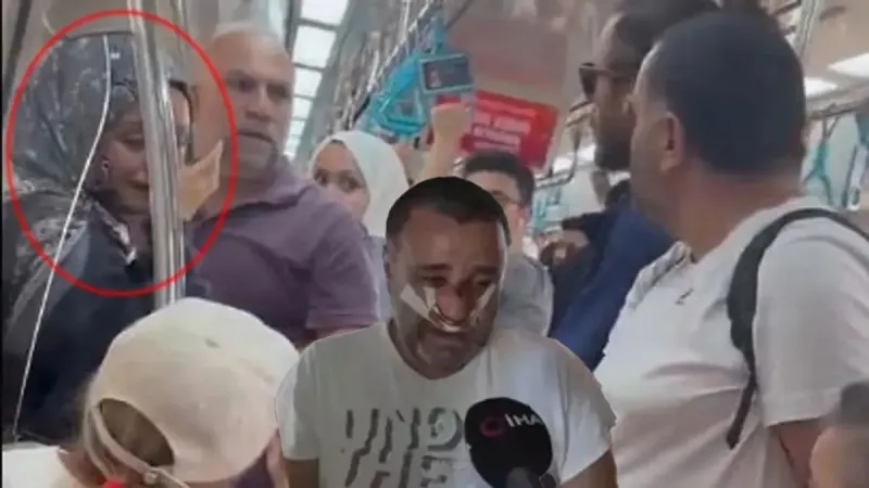 Marmaray olayından 28 Şubat kafası çıktı! Sosyal medyanın "mağdur" babası çok da masum değil: Genç kızın başörtüsüne hakaret etti