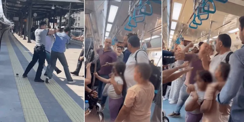 Marmaray’daki kavga görüntülerine şahit olan gazeteci: Mesele göründüğünden farklı
