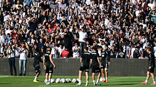 Beşiktaş Taraftarıyla Coştu! Adana Demirspor Maçı Hazırlıkları Tam Gaz