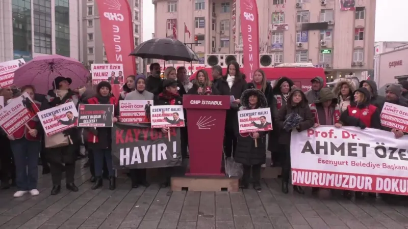 CHP'nin Esenyurt'ta Demokrasi Nöbeti 61 Gündür Devam Ediyor