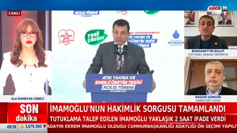 CHP'li Bulut'tan Habertürk Spikerine Sert Soru: Mitingi Yayınladınız mı?