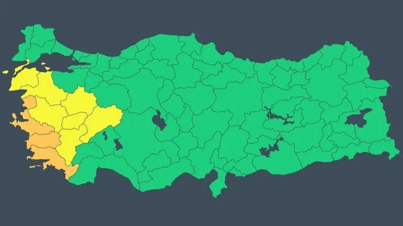 Meteorolojiden Alarm! Hangi İllerde Turuncu ve Sarı Kodlu Uyarı Var?