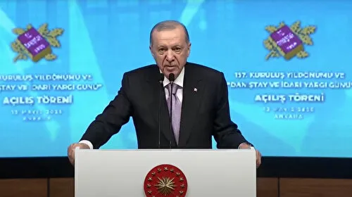 Erdoğan'dan Kritik Açıklamalar: Danıştay'da Neler Söyledi?