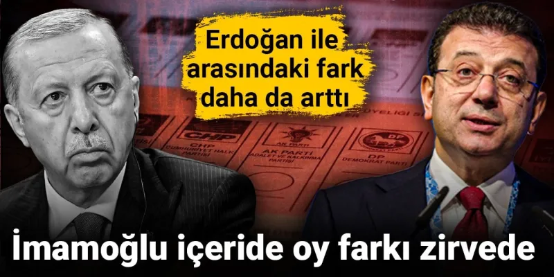 İmamoğlu Erdoğan'ı Solladı! Ankette Şok Fark!