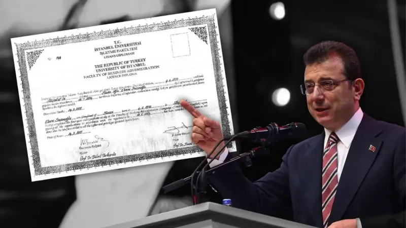 İmamoğlu'nun Diploması Şoku! İstanbul Üniversitesi Ne Yaptı?