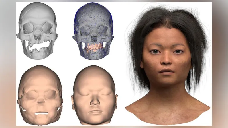 16 bin yıllık insan yüzü 3D teknolojiyle hayat buldu