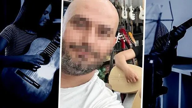 Gitar Hocasından Şok Taciz! Küçük Kızların İfadesiyle Tutuklandı