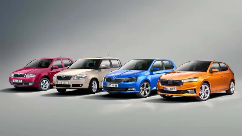 Skoda, 5 milyonuncu Fabia'yı banttan indirdi