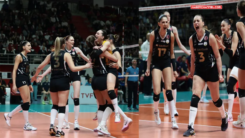 VakıfBank Şampiyon! Fenerbahçe'yi Devirdi, Kupa VakıfBank'ın!