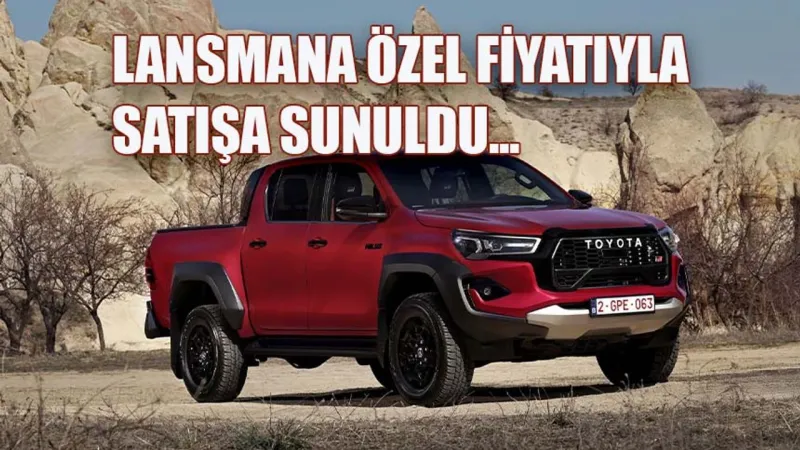 Yeni Toyota Hilux GR Sport Türkiye'de! Fiyatı Şaşırttı!