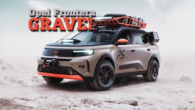Opel Frontera Gravel: Elektrikli Arazi Efsanesi Geri Döndü!