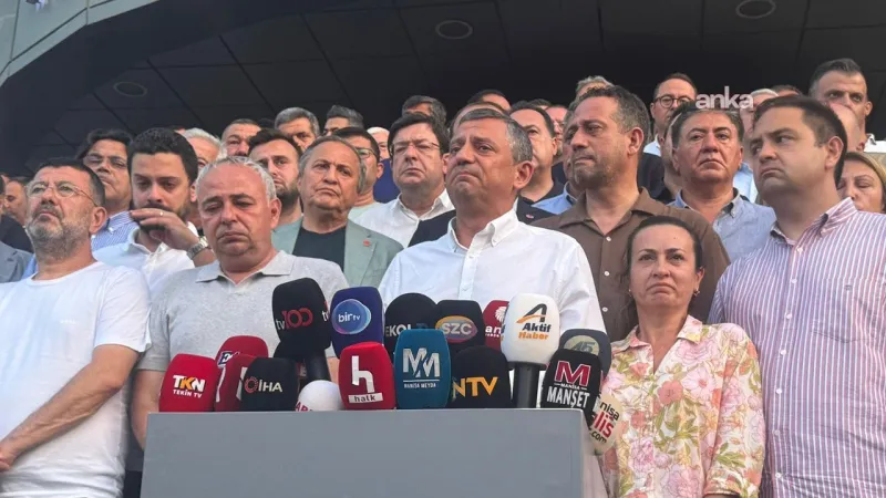 Özgür Özel'in en zor konuşması: 'Tanıdığım en iyi insan gitti'