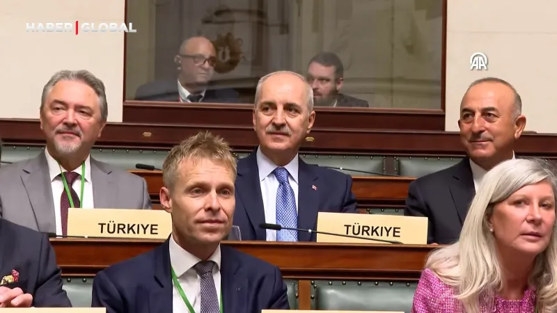 TBMM Başkanı Kurtulmuş, NATO Parlamento Başkanları Zirvesi için Brüksel'de