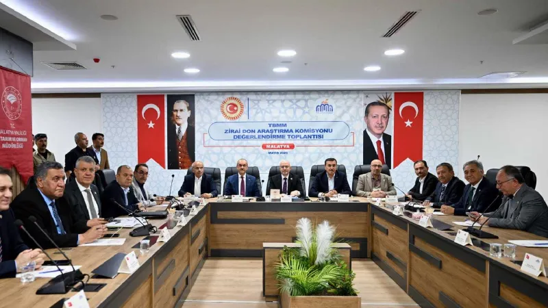 TBMM Zirai Don Araştırma Komisyonu heyeti, Malatya'da