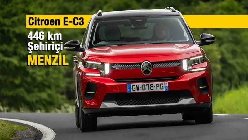Türkiye’nin En Erişilebilir Elektrikli Otomobili Citroën Ë-C3